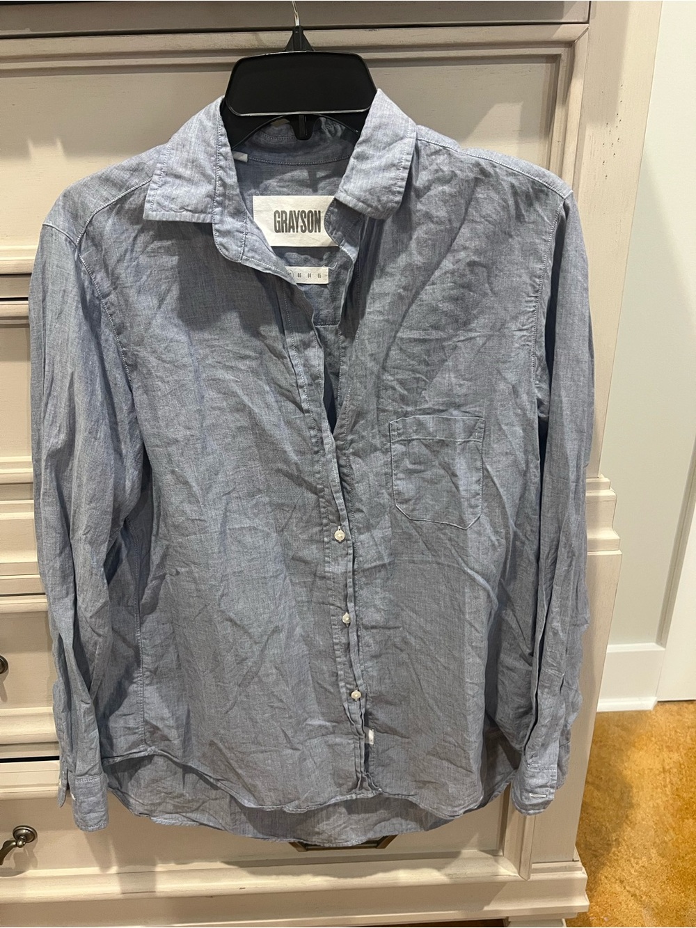 Grayson Women's Light Blue Button-Down Shirt